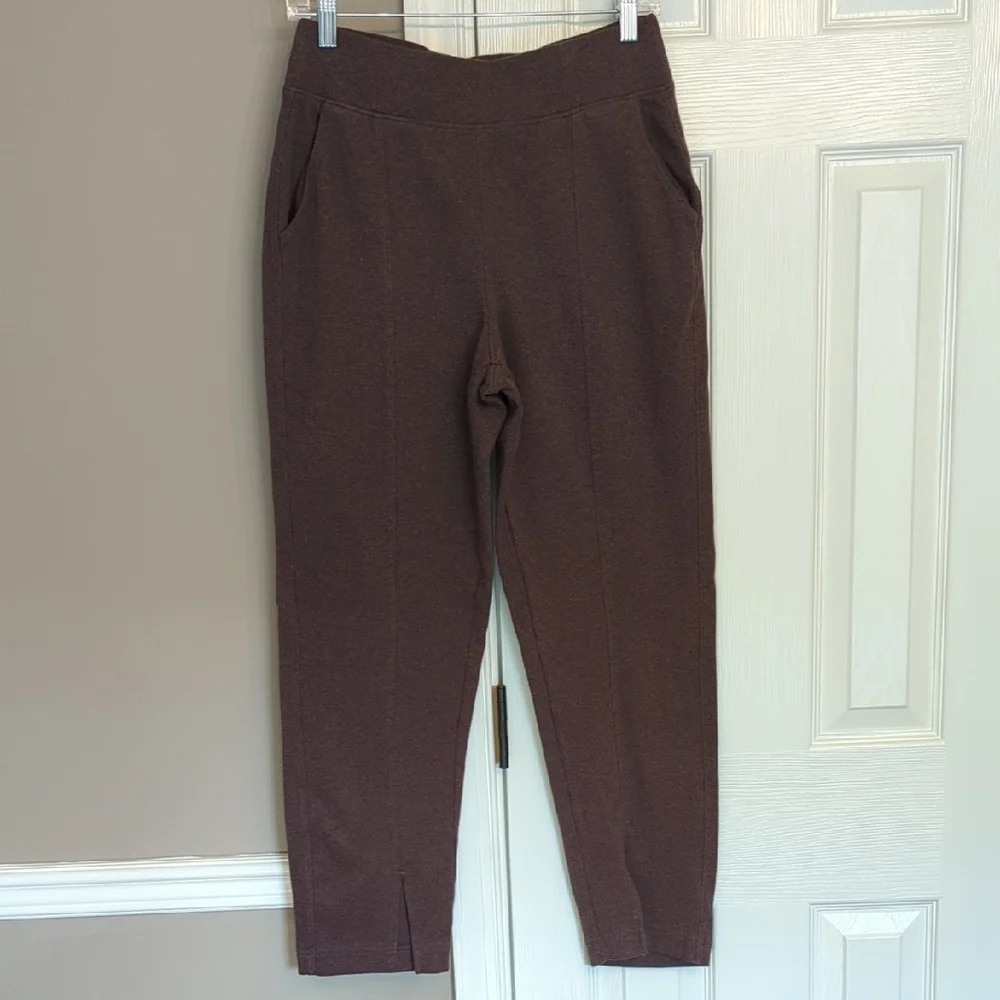 Women's Pact Organic Airplane Tapered Leg Pant Brown - Picture 3 of 9